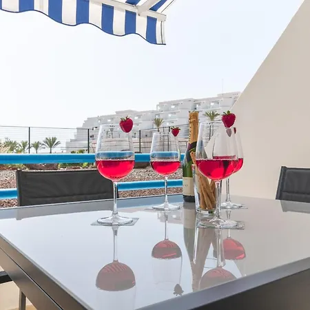 Charming Seaside And Terasse In Playa Paraiso Apartment *