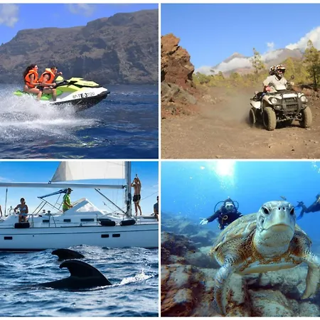 Charming Seaside And Terasse In Playa Paraiso Costa Adeje (Tenerife)